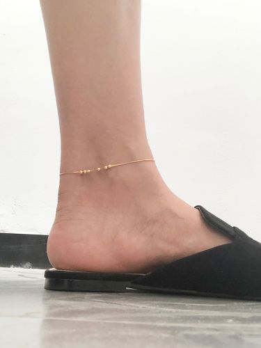 Chaine de cheville Femme Argentée - Ref 3101438
