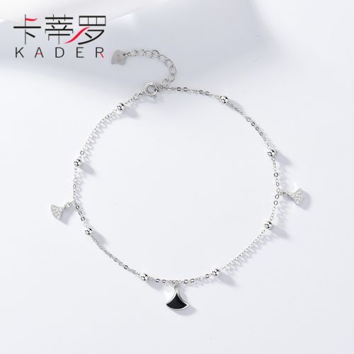 Chaine de cheville Femme KADER Argentée - Ref 3101449