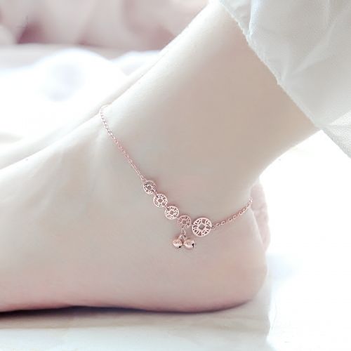 Chaine de cheville Femme en Acier au titane - Ref 3101553