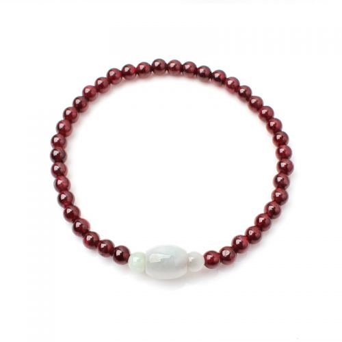 Chaine de cheville Femme YANTANG en Cristal naturel pierre semi-precieuse - Ref 3101683