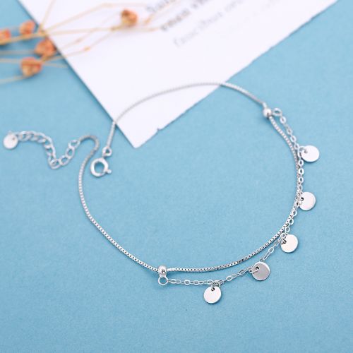 Chaine de cheville Femme Argentée - Ref 3101831