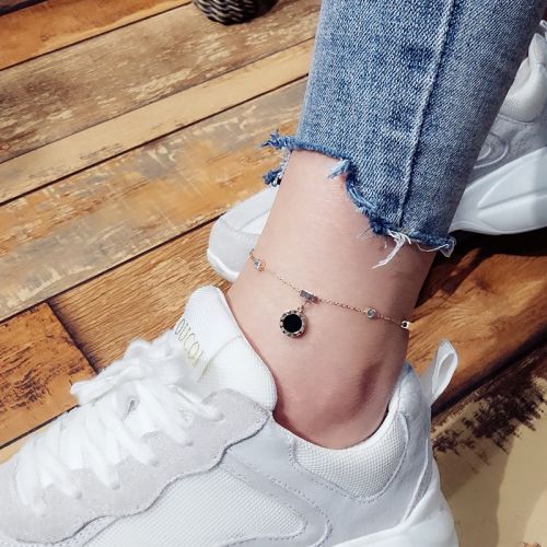 Chaine de cheville Femme en Acier au titane - Ref 3101833