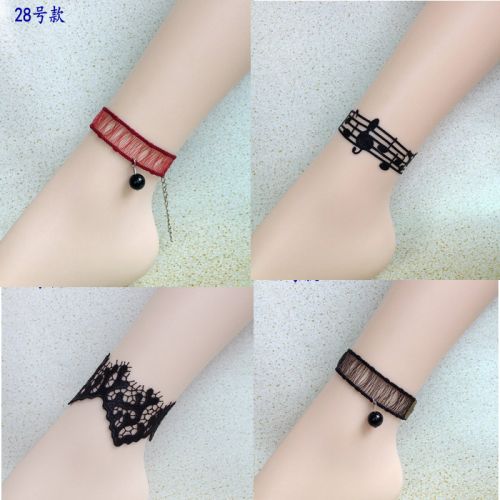 Chaine de cheville Femme en Dentelle - Ref 3101993