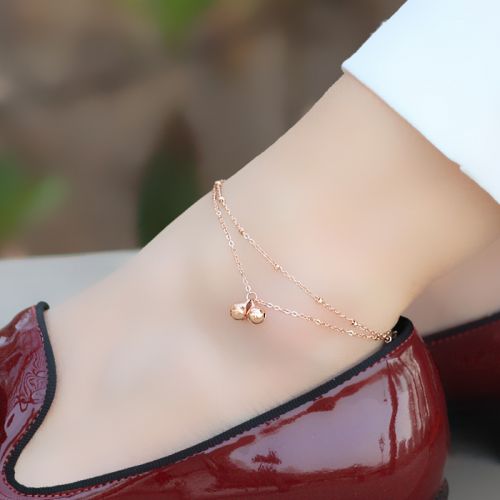 Chaine de cheville Femme en Acier au titane - Ref 3102015