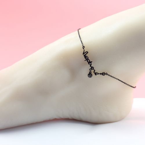 Chaine de cheville Femme en Acier au titane - Ref 3102067