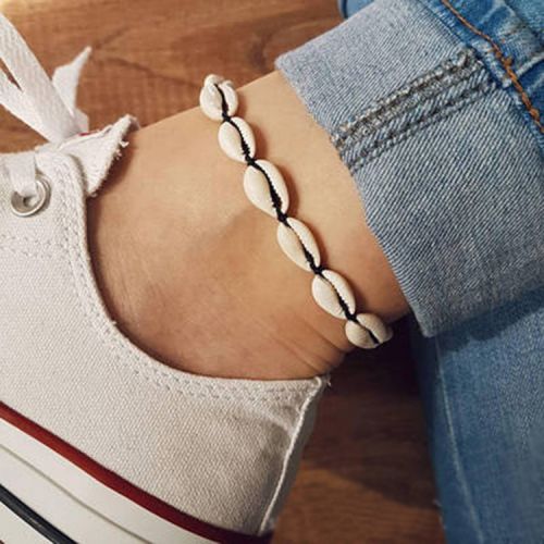 Chaine de cheville Femme en Nacre - Ref 3102152