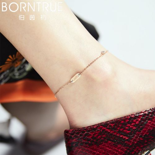 Chaine de cheville Femme BO YINCHU en Acier au titane - Ref 3102191