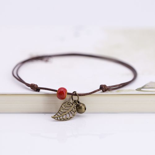 Chaine de cheville Femme CENTRE DE CREATION Bijoux EN CERAMIQUE - Ref 3102233
