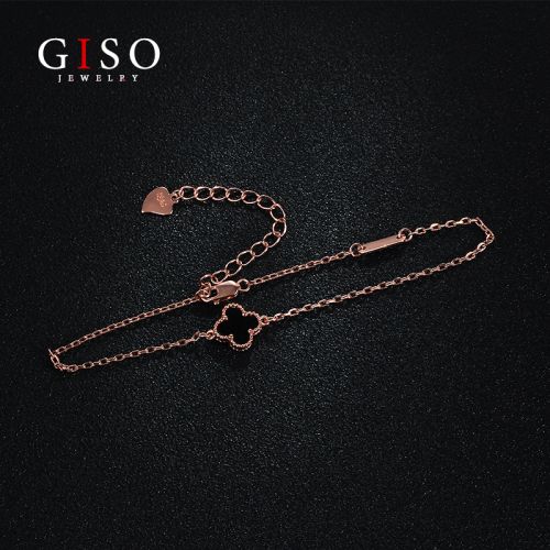 Chaine de cheville Femme GISO Argentée - Ref 3102283