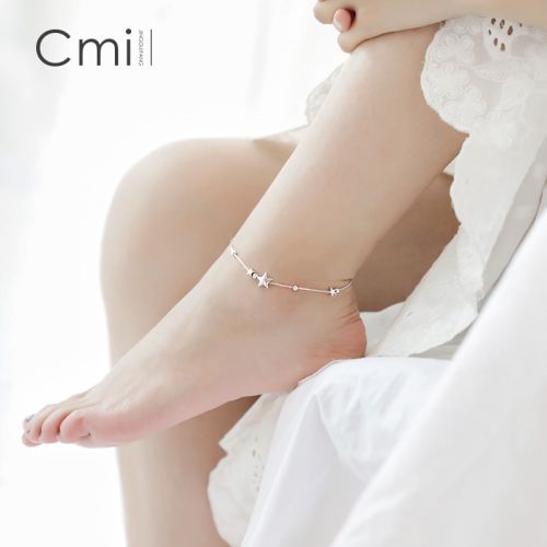Chaine de cheville Femme CMILL Argentée - Ref 3102289