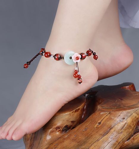 Chaine de cheville Femme en Matiere mixte - Ref 3102337