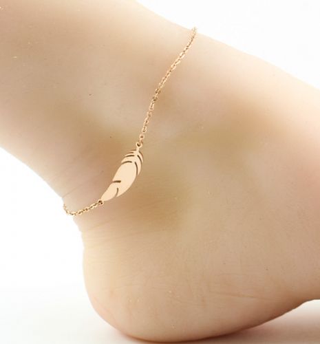 Chaine de cheville Femme en Acier au titane - Ref 3102340
