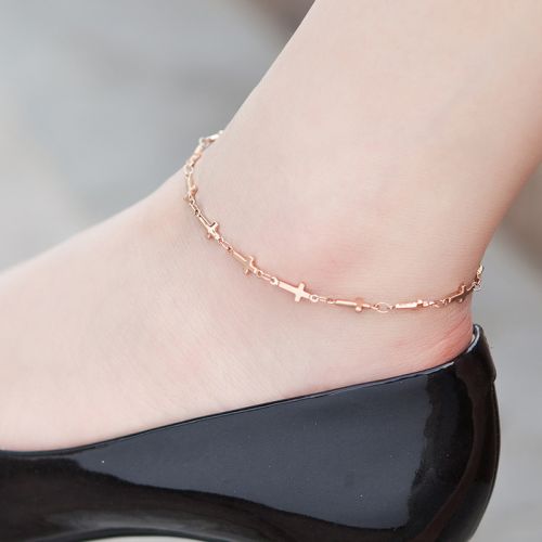 Chaine de cheville Femme en Acier au titane - Ref 3102369