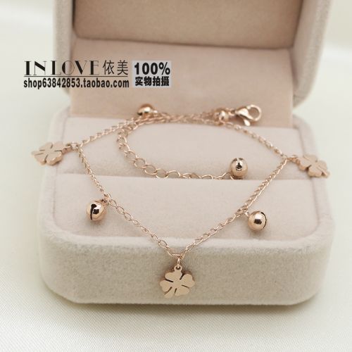 Chaine de cheville Femme en Acier au titane - Ref 3102372