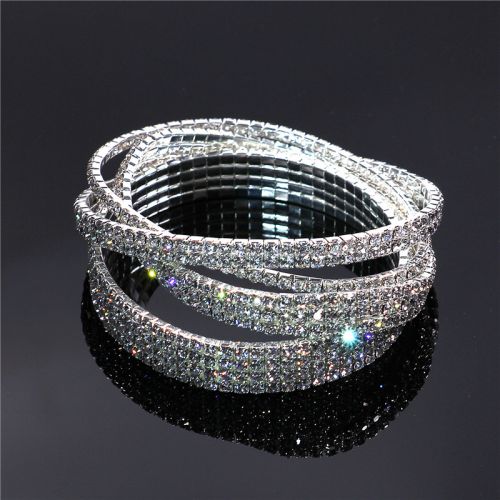 Chaine de cheville Femme LE.BAISER en Zircone synthetique strass - Ref 3102405