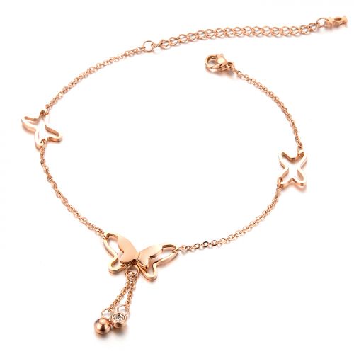 Chaine de cheville Femme en Acier au titane - Ref 3102464