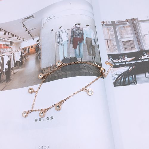 Chaine de cheville Femme YINGMEI YINGXIN en Acier au titane - Ref 3102480