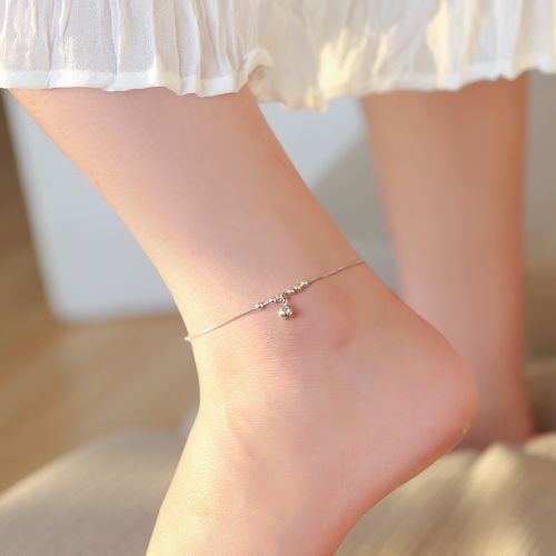 Chaine de cheville Femme Argentée - Ref 3102550
