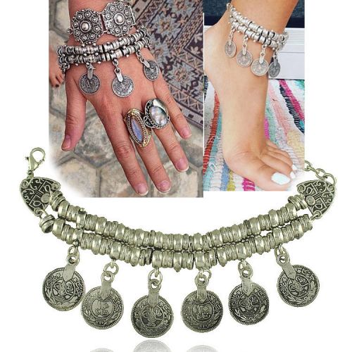 Chaine de cheville Femme en Alliage argent plaque or - Ref 3102574