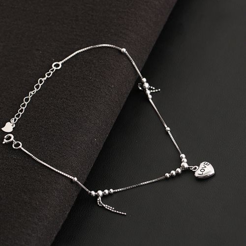 Chaine de cheville Femme Argentée - Ref 3102610