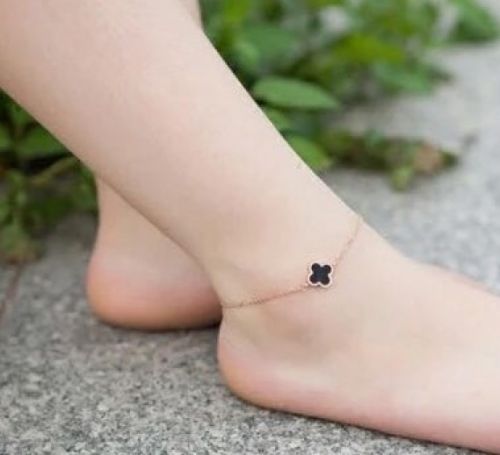 Chaine de cheville Femme en Acier au titane - Ref 3102653