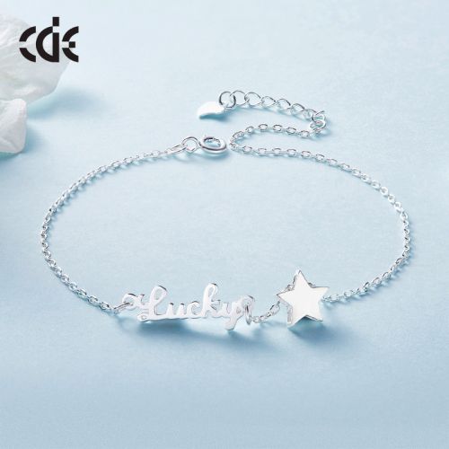 Chaine de cheville Femme CDE Argentée - Ref 3102671