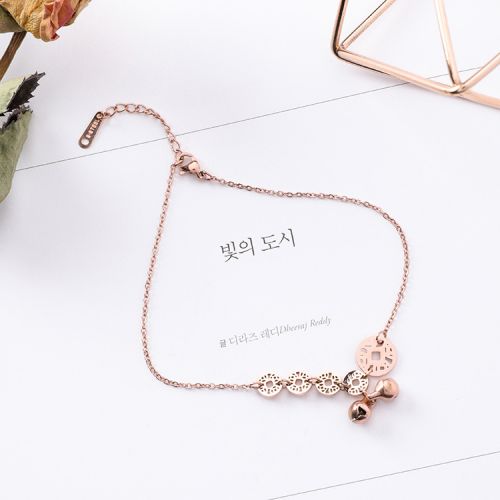 Chaine de cheville Femme en Acier au titane - Ref 3102787