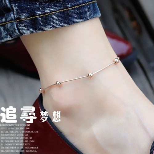 Chaine de cheville Femme AKA TITANE ACIER en Acier au titane - Ref 3102791