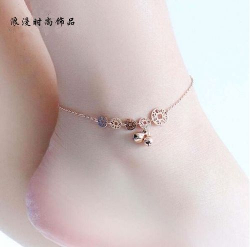 Chaine de cheville Femme en Acier au titane - Ref 3102987