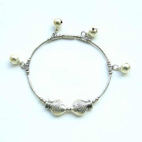 Chaine de cheville Femme en Alliage argent plaque or - Ref 3103008