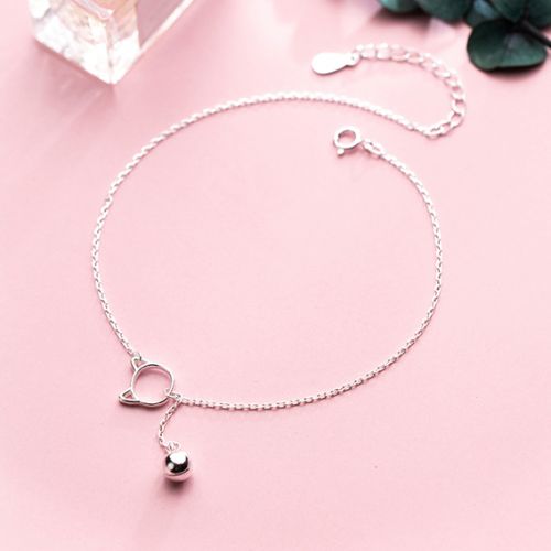 Chaine de cheville Femme Argentée - Ref 3103116