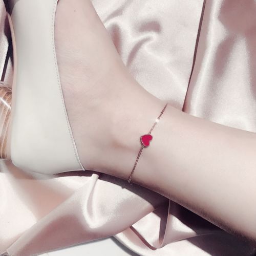 Chaine de cheville Femme en Acier au titane - Ref 3103122