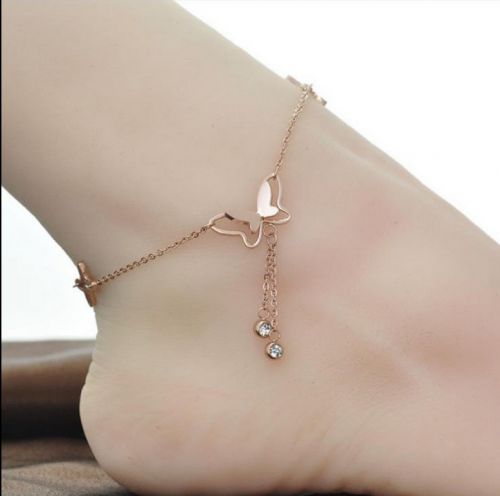 Chaine de cheville Femme DINKAO en Acier au titane - Ref 3103270