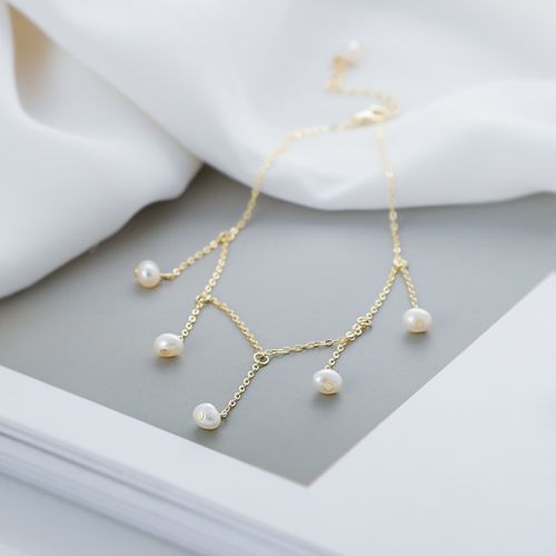 Chaine de cheville Femme Argentée - Ref 3103405