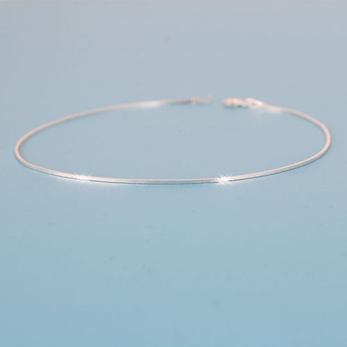 Chaine de cheville Femme ARGENT Argentée - Ref 3103471