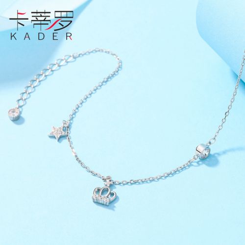 Chaine de cheville Femme KADER Argentée - Ref 3103493