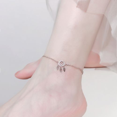 Chaine de cheville Femme Argentée - Ref 3103559