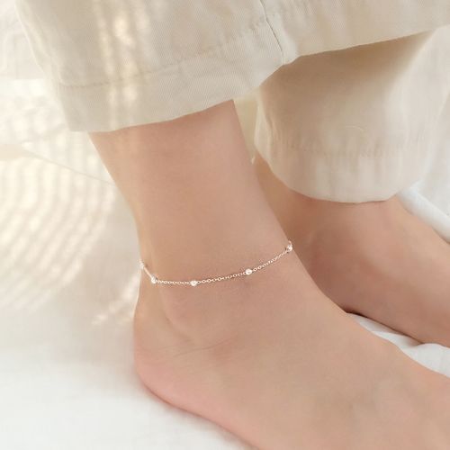 Chaine de cheville Femme Argentée - Ref 3103591