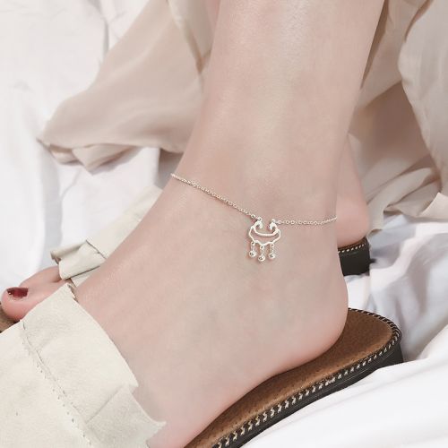 Chaine de cheville Femme Argentée - Ref 3103592