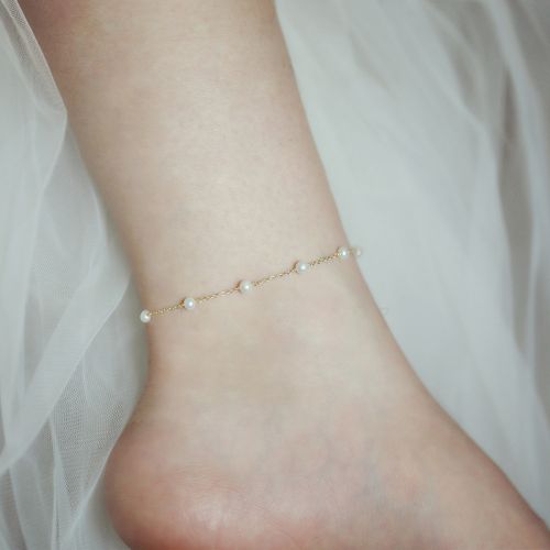 Chaine de cheville Femme Argentée - Ref 3103606