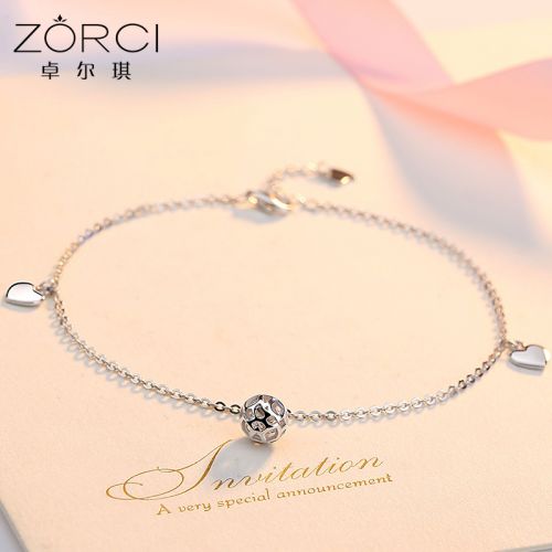 Chaine de cheville Femme Argentée - Ref 3103666