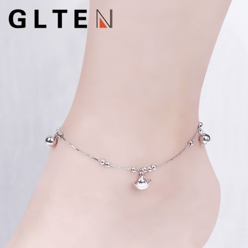 Chaine de cheville Femme GLTEN Argentée - Ref 3103715