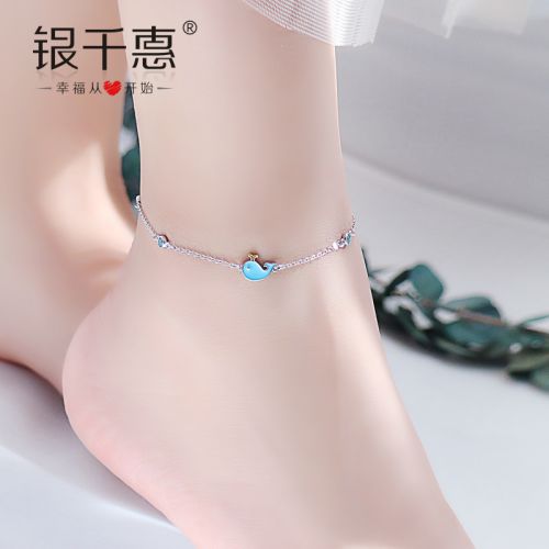 Chaine de cheville Femme Argentée - Ref 3103905