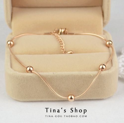 Chaine de cheville Femme en Acier au titane - Ref 3103925