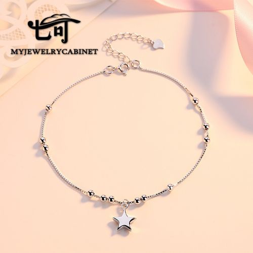 Chaine de cheville Femme Argentée - Ref 3103943
