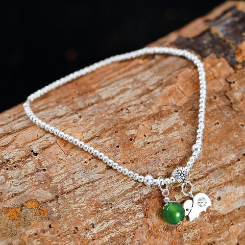 Chaine de cheville Femme Argentée - Ref 3104065