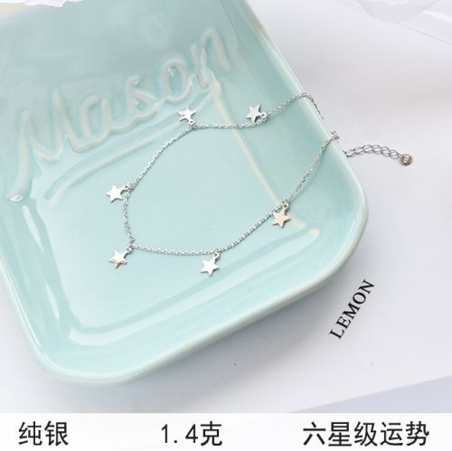 Chaine de cheville Femme Argentée - Ref 3104103