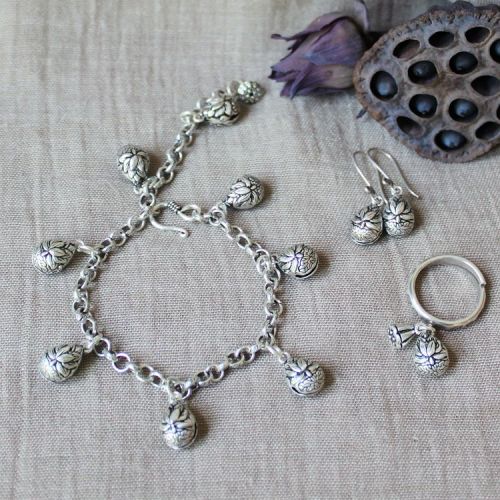 Chaine de cheville Femme Argentée - Ref 3104110