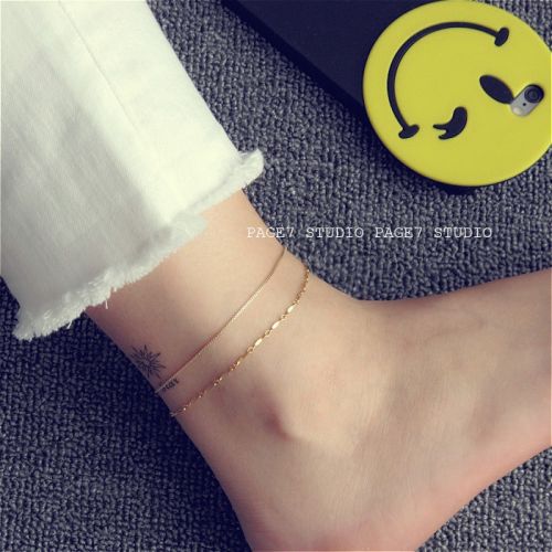 Chaine de cheville Couple - Ref 3104236