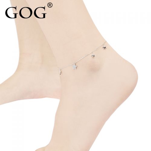 Chaine de cheville Femme Argentée - Ref 3104275